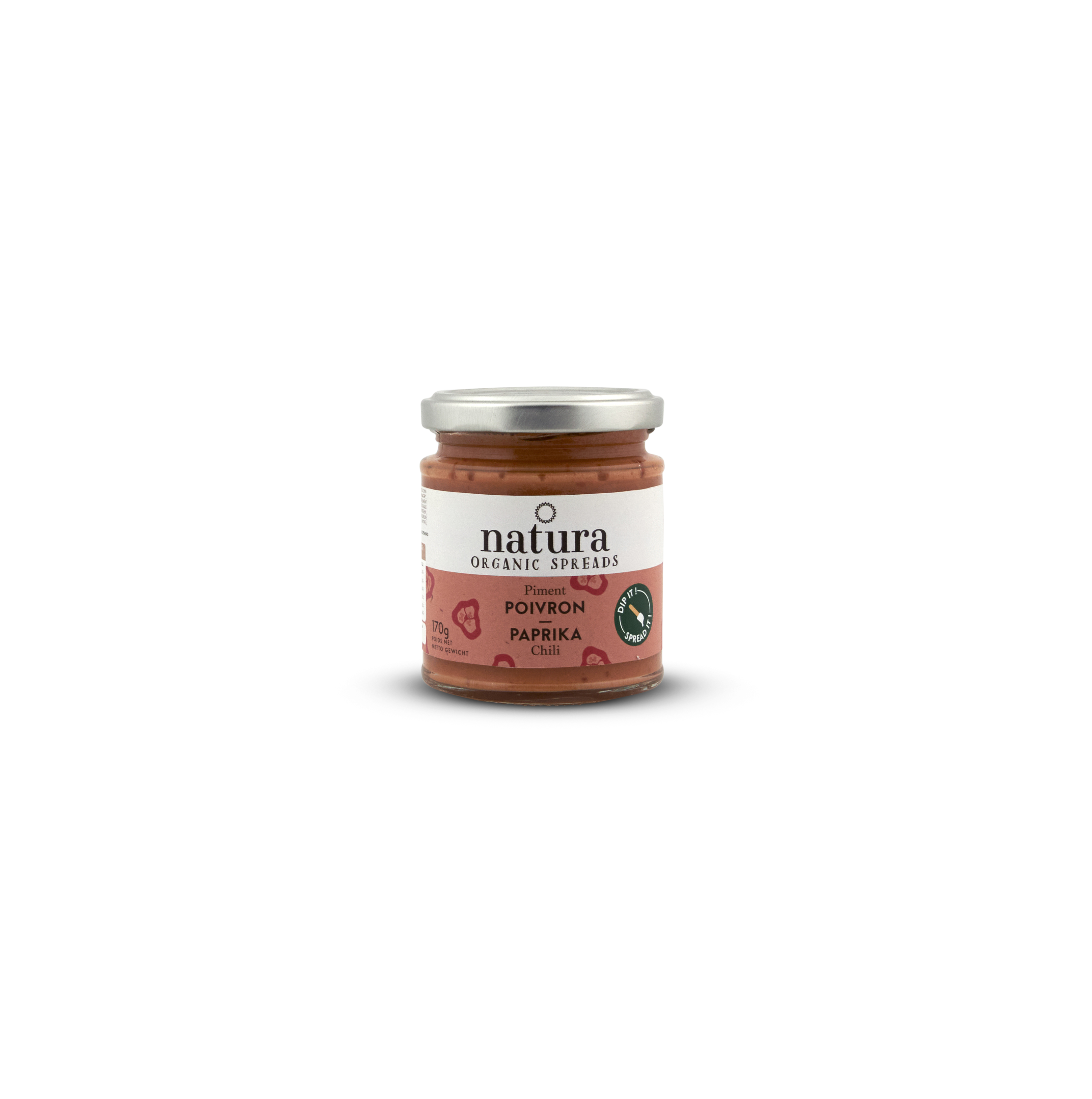 Natura Spread poivron-piment bio 170g